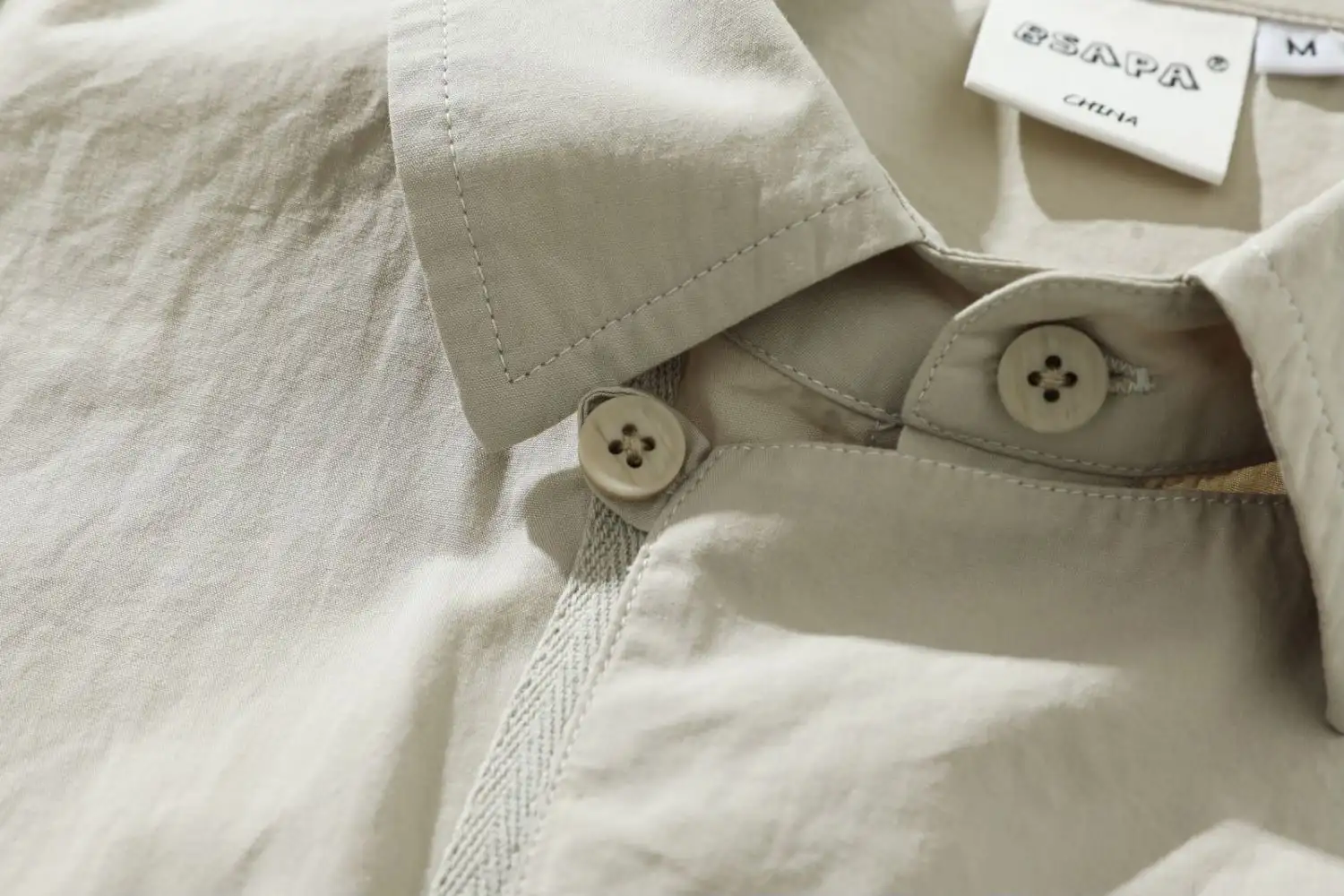 Double Layered Casual Loose Fitting Work Top With Short Sleeves