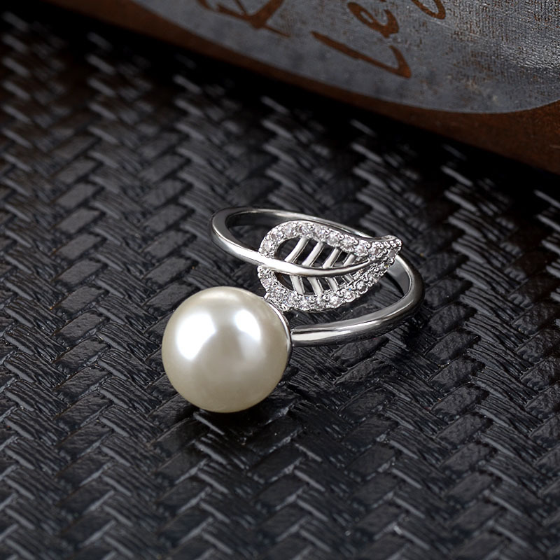 Accessories Pearl Ring Female Amazon Creative New Stall Small Jewelry