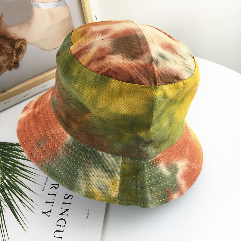 Title 4, Color gradient tie-dye fisherman hat