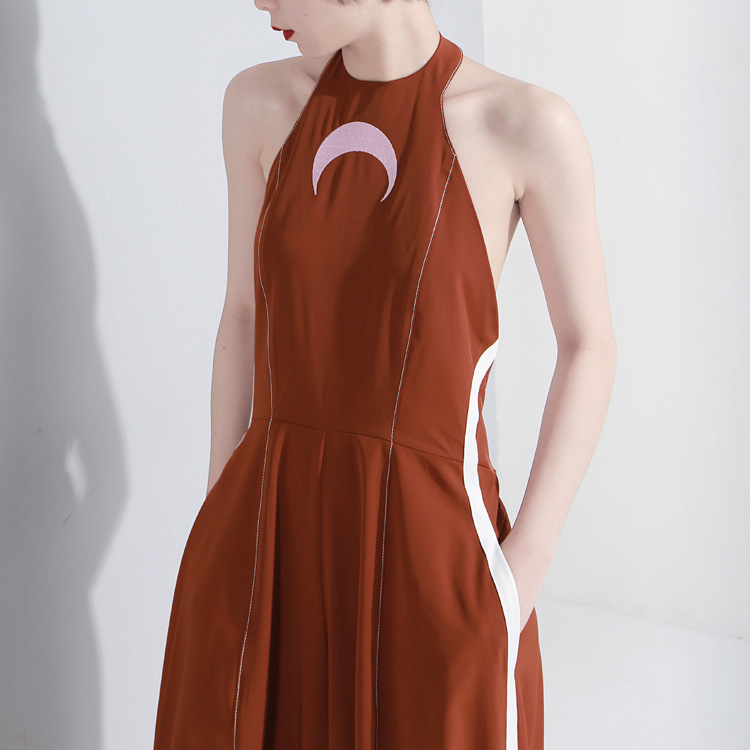 Wide-Leg Embroidered Jumpsuit, picture 6 of 7