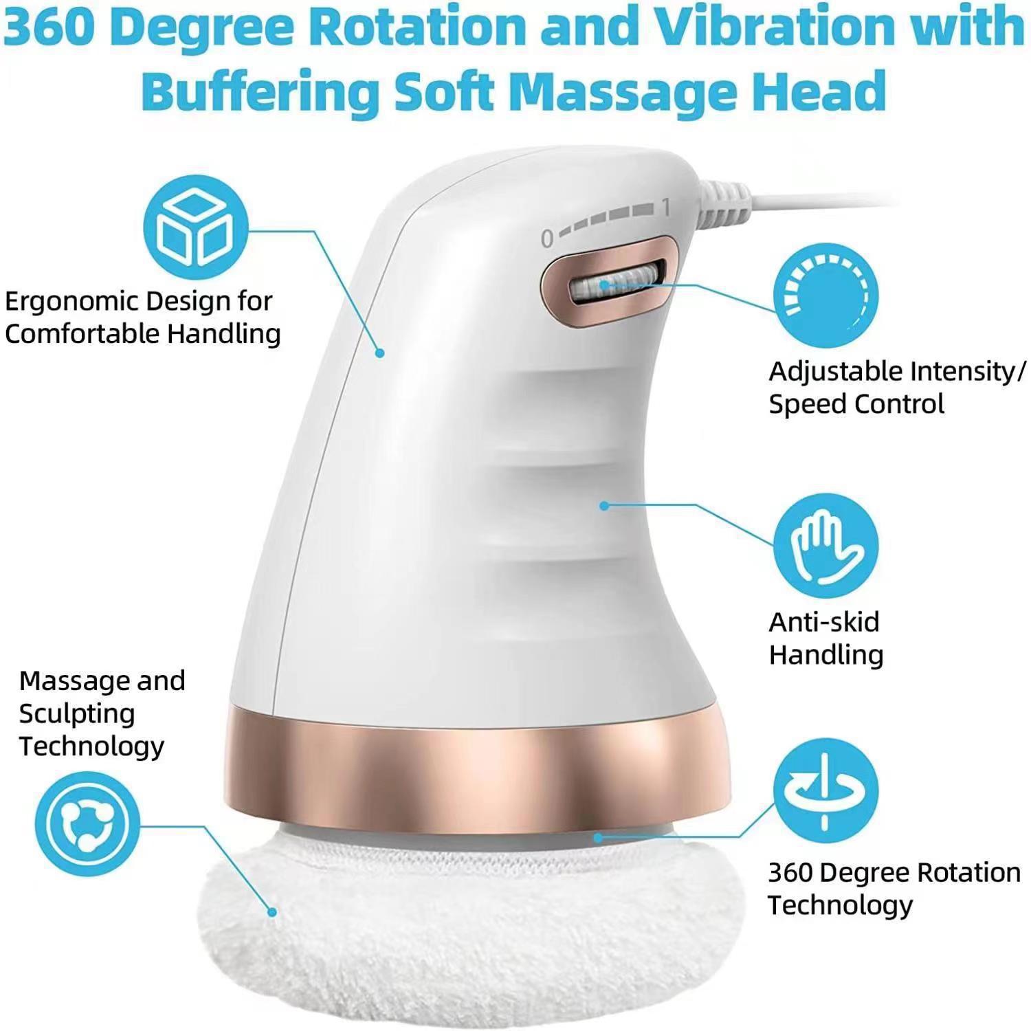 Cross-border Cloth Sleeve Fat Pushing Machine, Home Massage Body Shaping Device, Vibration Massage Device, Handheld Full-body Electric Massage Device For Slimming — view 3
