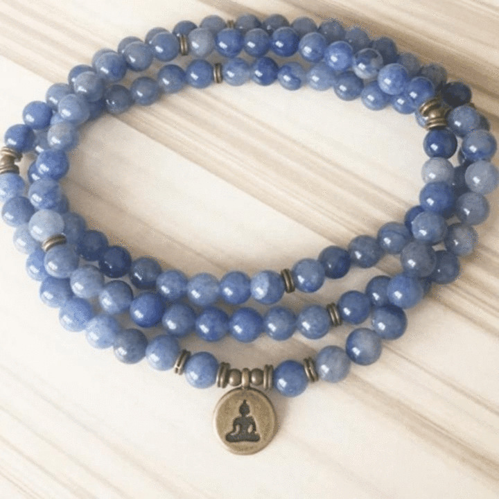 Natural Stone Beads For Men And Women Retro Style Lotus