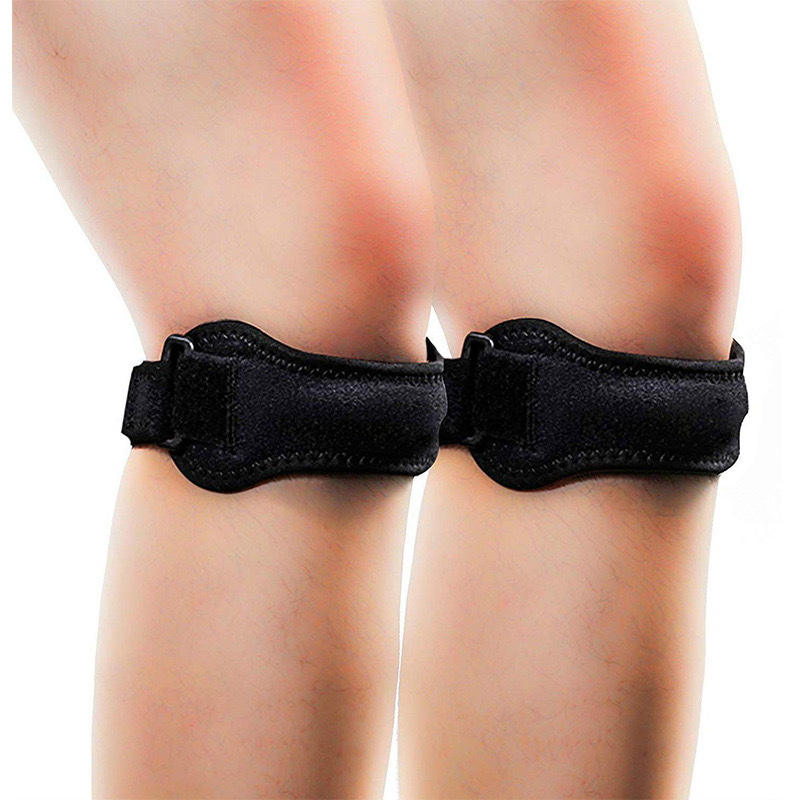 Wholesale Pressurized Sports Patellar Band Knee Pads, Outdoor Cycling, Mountain Climbing, Basketball, Running, Shock Absorption, Bidirectional Adjustment Patellar Band — view 6
