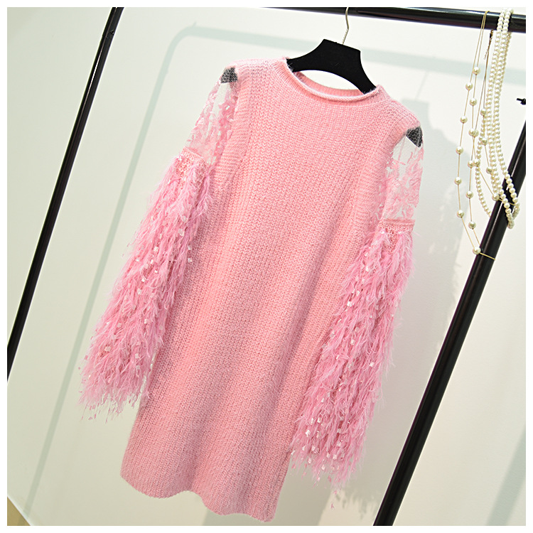 Ladies' New Fashion Personality Tassel Sweater