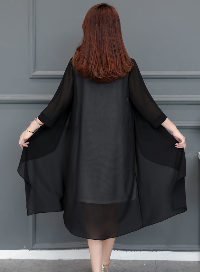 Title 5, Summer Chiffon Shirt Mid-length Ultra-thin Coat