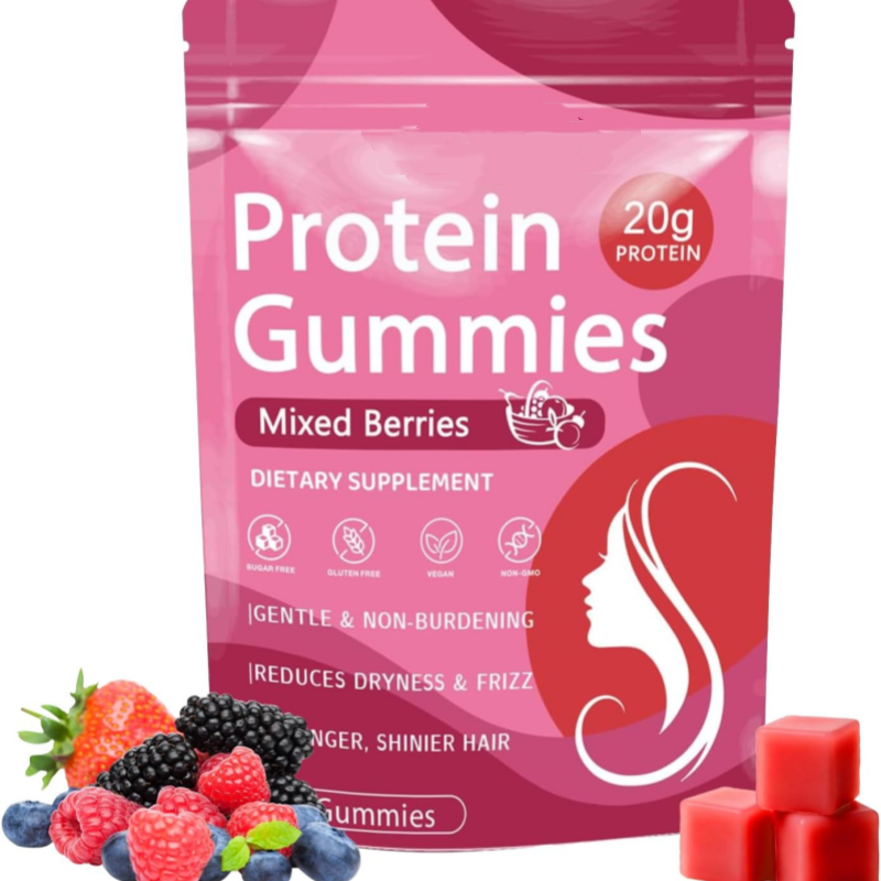 Protein Gummies For Women & Men, 60 Gummies