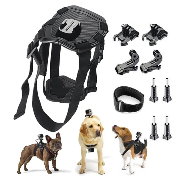 Dog Harness Chest Strap Camera Accessory For Dualuse Back On Chest Black - Shop at LoveMi