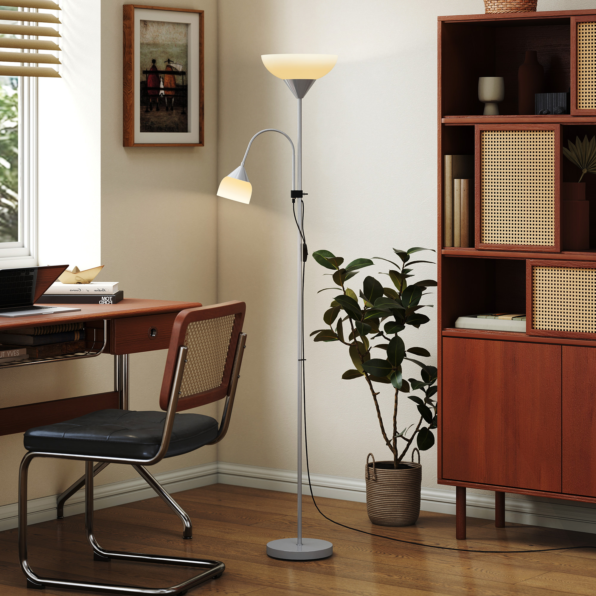 LED Floor Lamp, Suitable For Living Rooms, 180cm High,