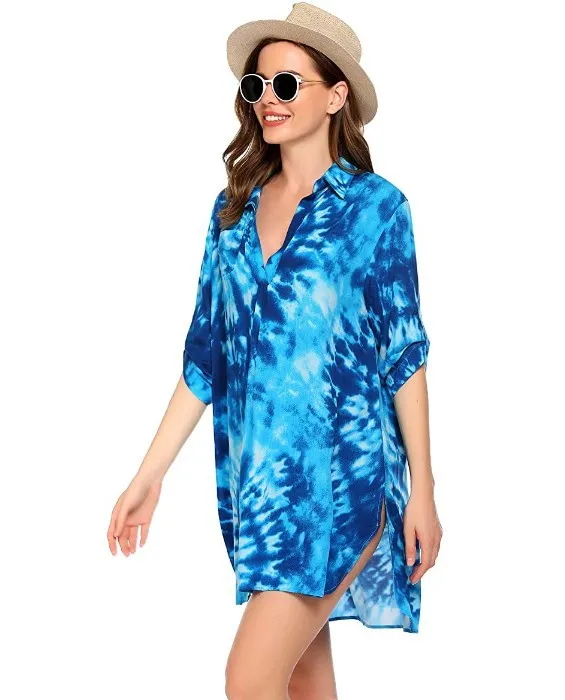 European And American Women's Swimwear Beach Blouse - Decor4