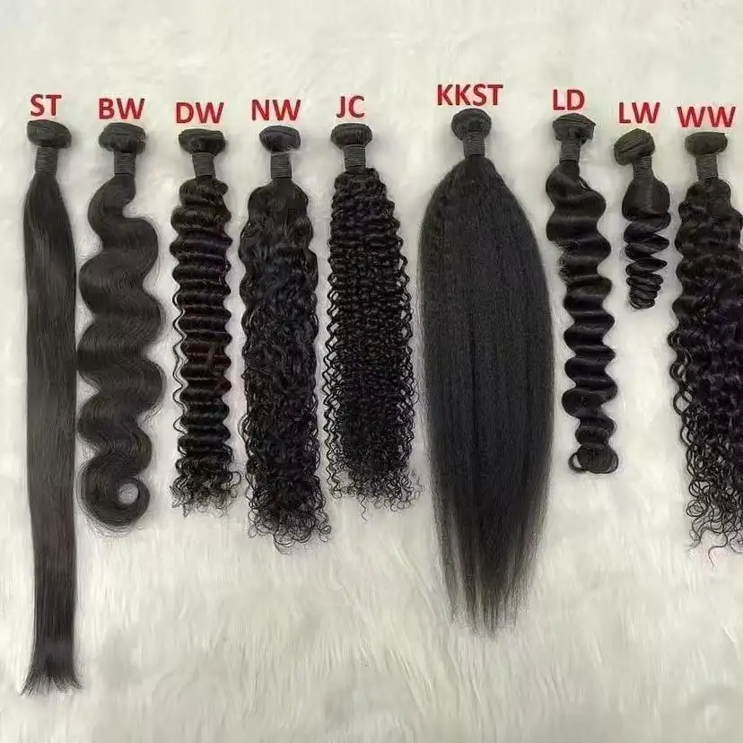 Real Hair Wig Full Head Set BOB