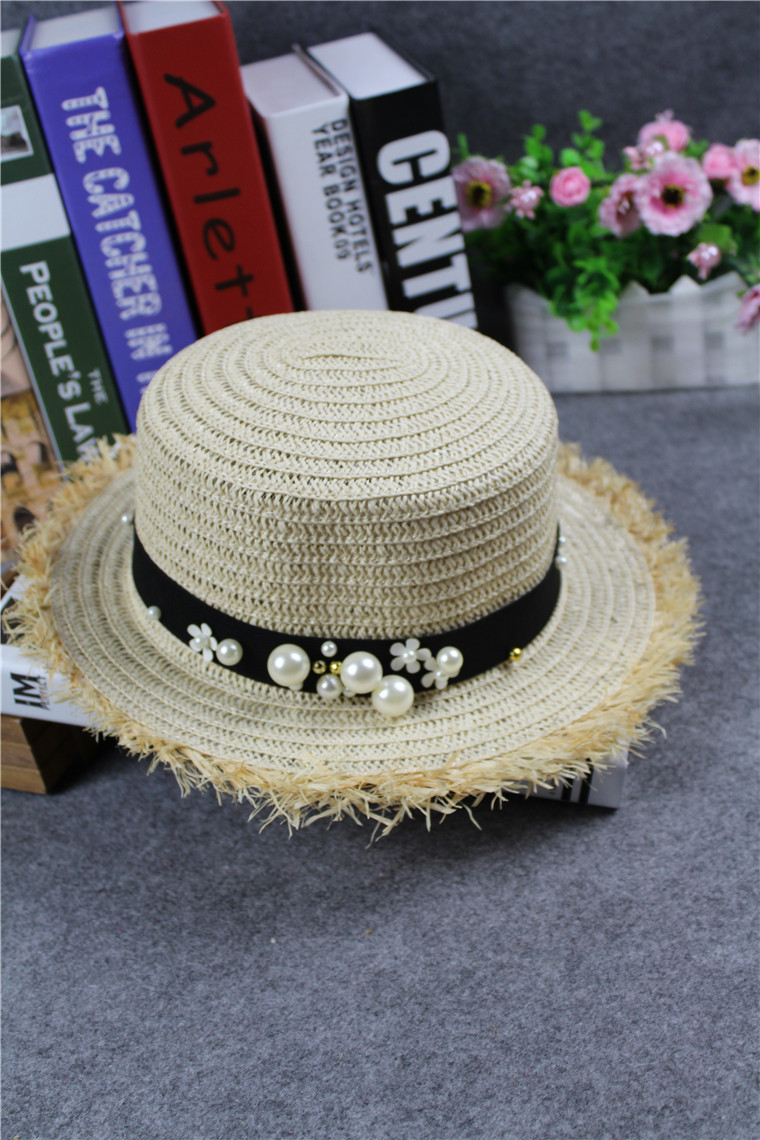 Daisy Flower Diamond Stylish Summer Top Hat