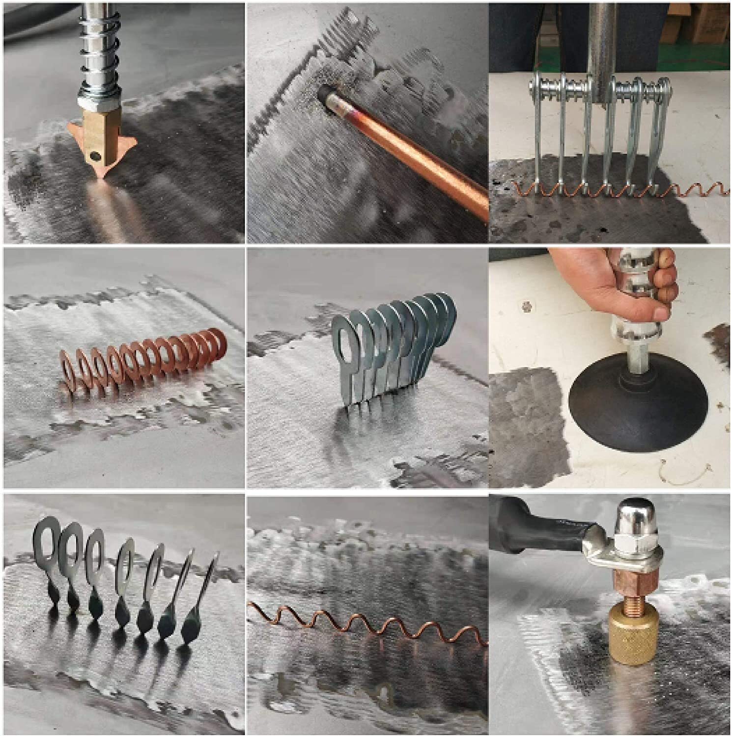 Car Body Dent Repair Tool 3KW 3500A Panel Puller Spot Welder Stud — image 11