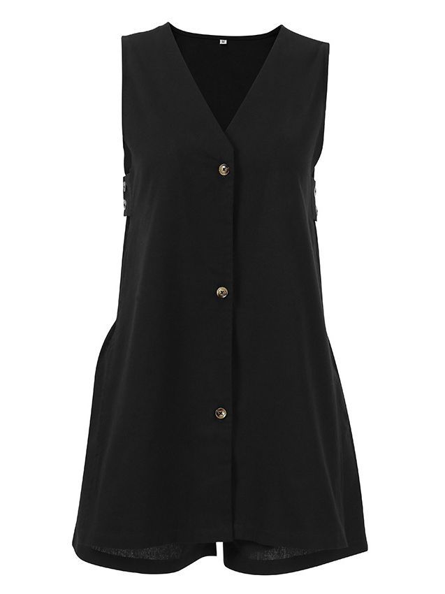 Title 7, Dames casual vest met rechte broek tweedelig se...