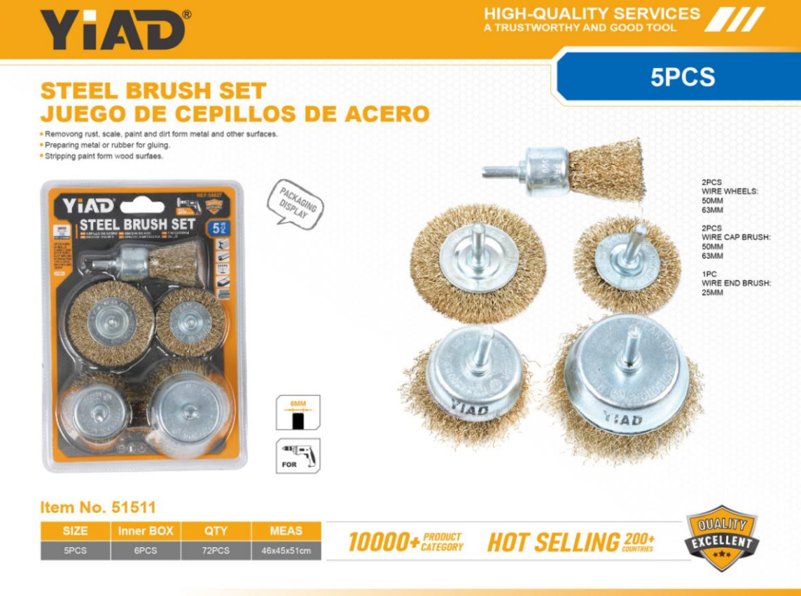 5PCS Wire Brush- Only Support Self-pickup, Free Shipping Price Is Anti-auction Pric