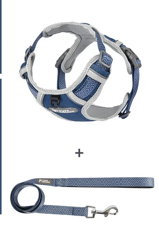 The Dog's Chest Strap Is Out For Walking The Dog Blue Chest Back Suit - Shop at LoveMi