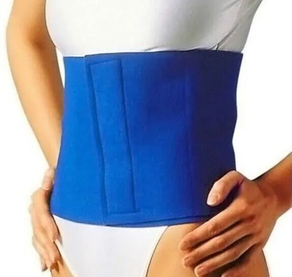 Waist Trimmer Belt Sweat Band Wrap Ab Stomach Weight Loss Fat Burner Slimming