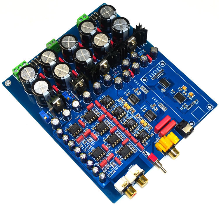 Dual-chip Luxury Decoder DAC Supports Optical Fiber Coaxial USB Input - Image 2