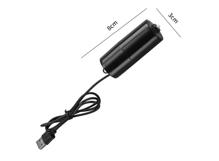 Bomba de oxigenación portátil USB para acuario
