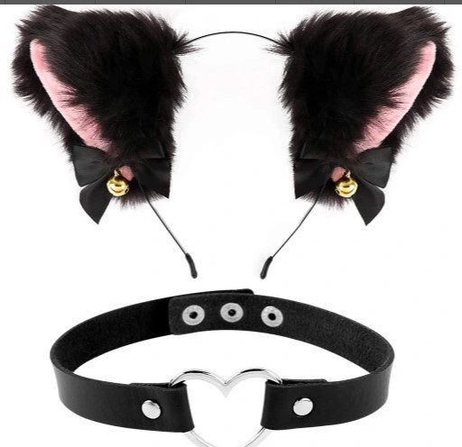 Halloween headband festival performance headband catwoman