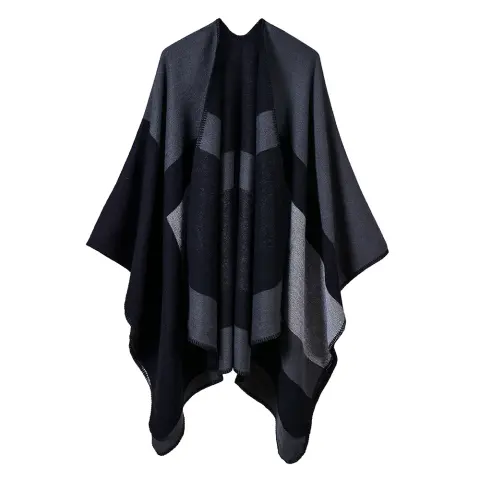 Women's Jacquard Silver Thread Shawl