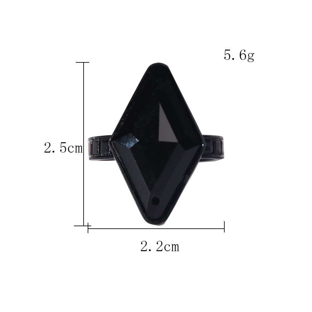Walnut Exquisite Black Ring Set — foto 10