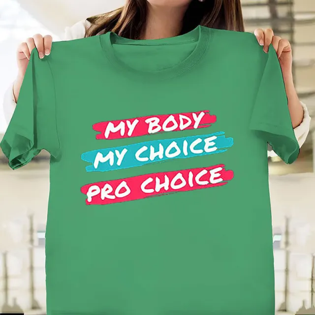 Fertility Freedom Pattern Women's Short Sleeves Green - Shop at LoveMi