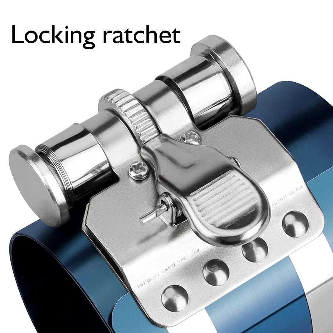 Quick Release Engine Piston Ring Compressor Tool Ratchet Type Clamp 53 - 175mm — image 6