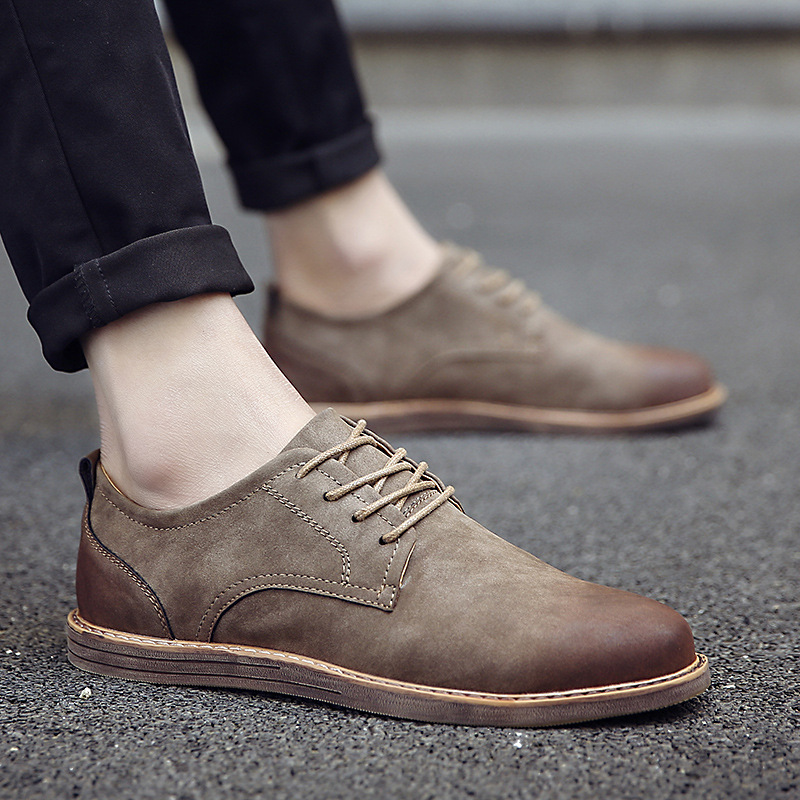 Title 7, Spring fashion casual British leather shoes