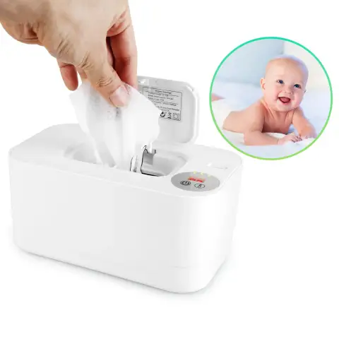 Baby Wipe Warmer with 3 Temperature Settings and Night Light