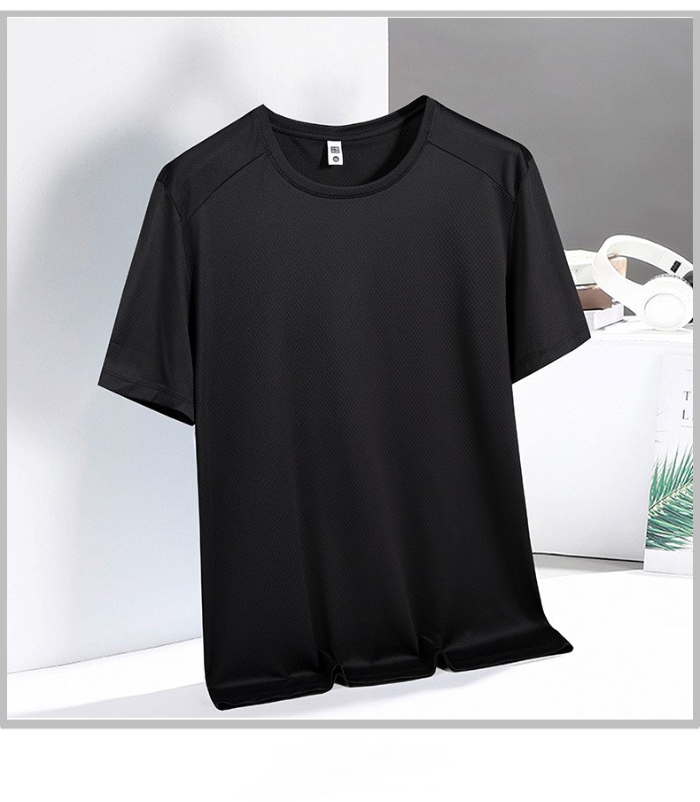 Title 2, Heren Ice Silk Mosquito Prevention T-shirt Zome...