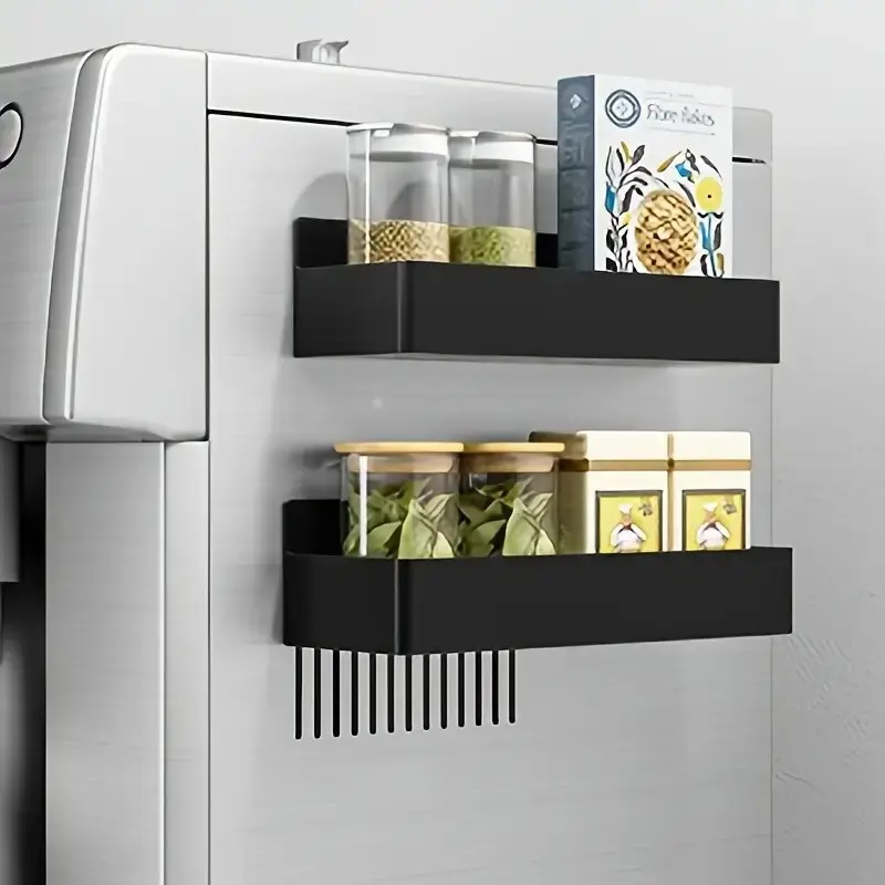 Multi Purpose Magnetic Plastic Kitchen Shelf Suit