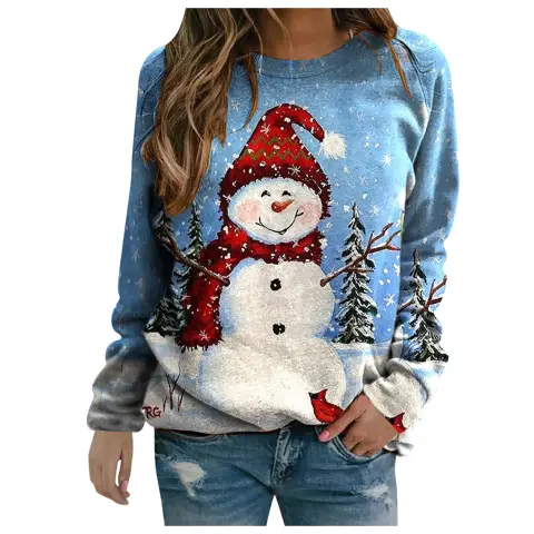 Christmas Sweater Coat Autumn and Winter Women's Clothing
