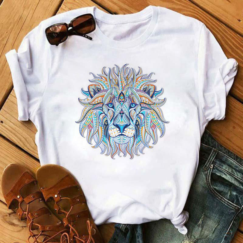 Title 6, Summer Personality Letter Printing Ladies T-Shi...