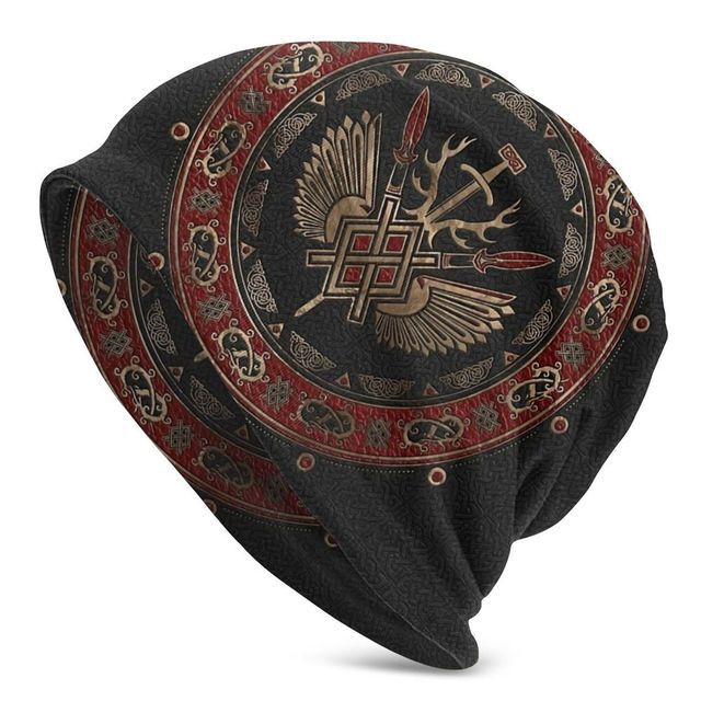 Fashion Creative Print Men's Women's Knitted Hat — foto 2