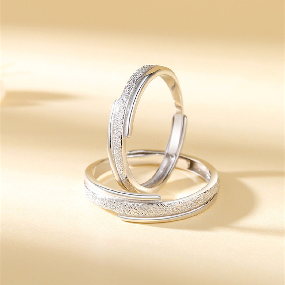 Title 2, Fashion Couple Sterling Silver Ring