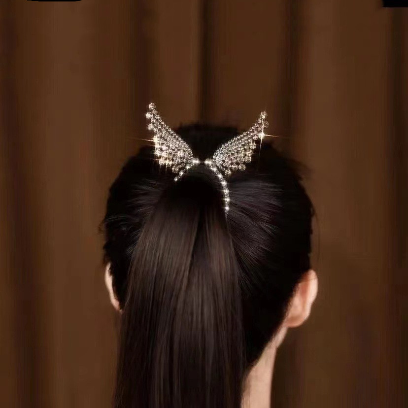 Copper Alloy Synthetic Zircon Micro Diamond Hair Clip