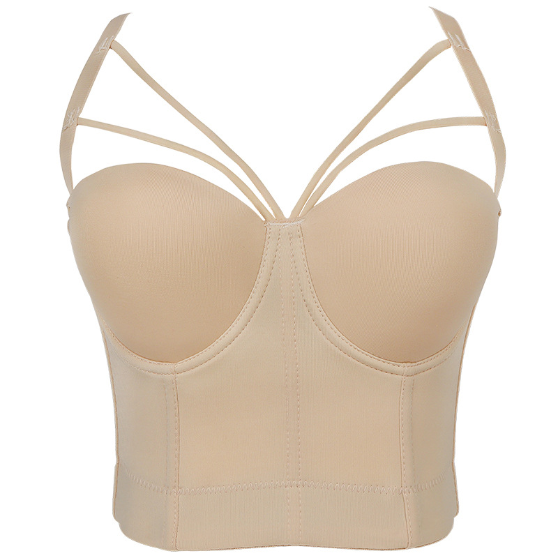 Triangle Camisole Women's Shaping Corset Cotton Underwear Skin 36B - Shop at LoveMi