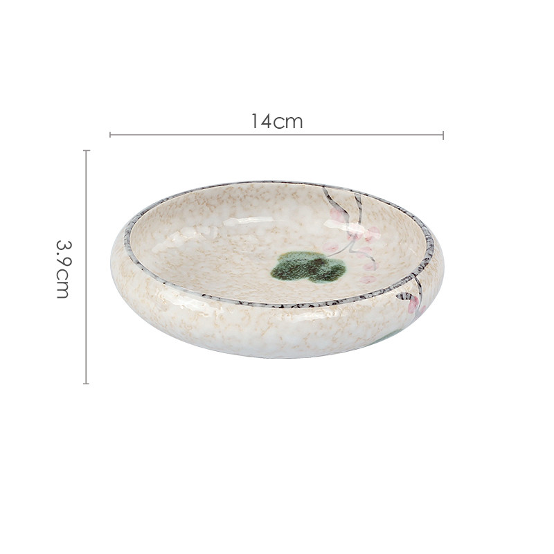 Title 10, Japanese Hand-painted Ceramic Plates For Househ...