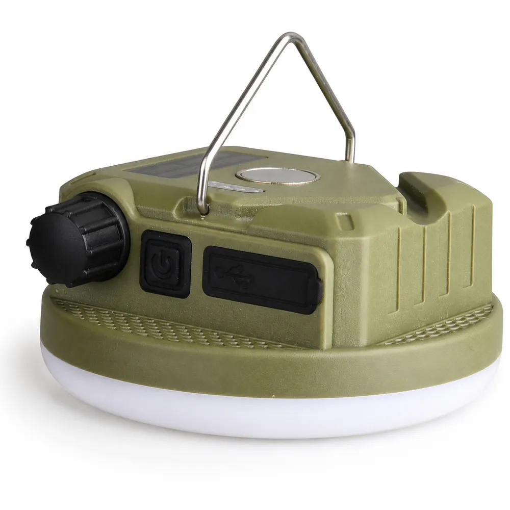 D82 1 Camping Lantern 3000mAh Magnetic Mount Hanging Hook Stepless Dimming Type C For Outdoor
