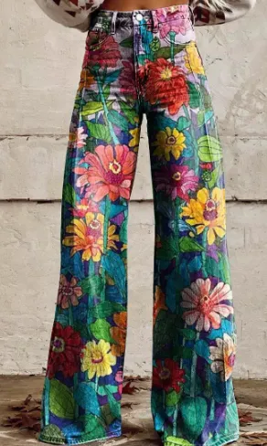 Women's Casual Pants Thin Imitation Jeans 1Style - Shop at LoveMi