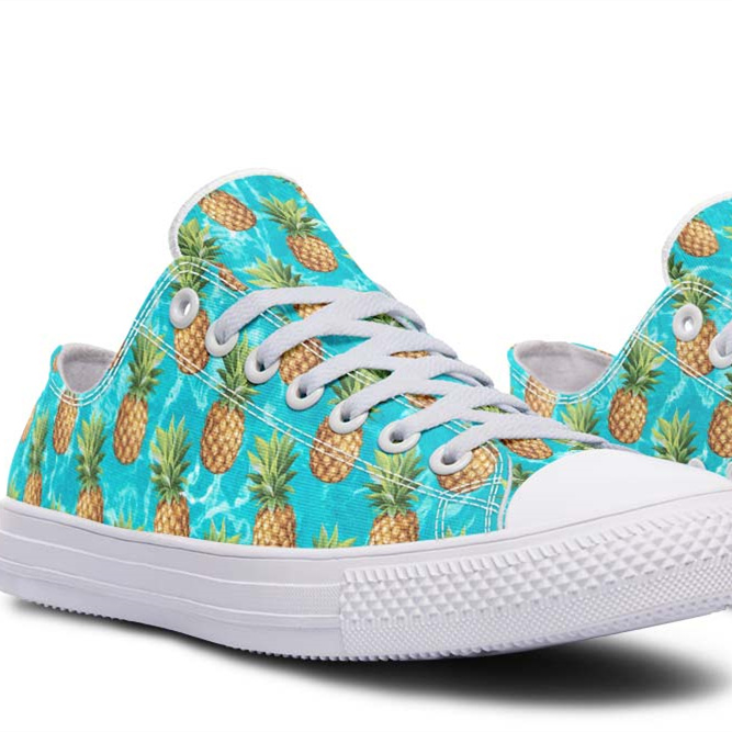 Fashion Printed Couple High Top Canvas Shoes