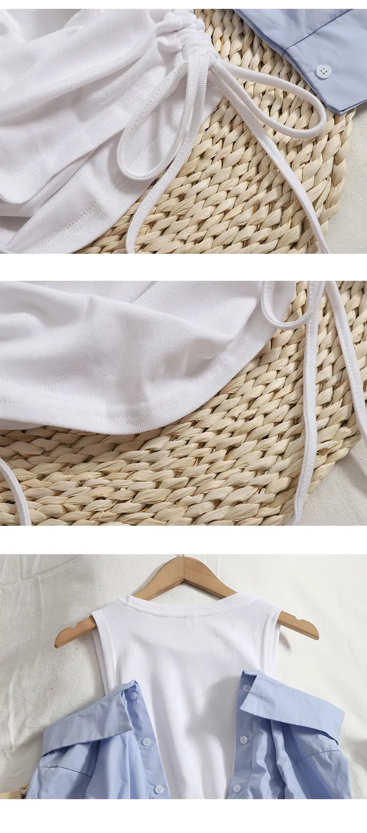 Temperament Dress All-match Side Drawstring Slimming Hip Short Skirt