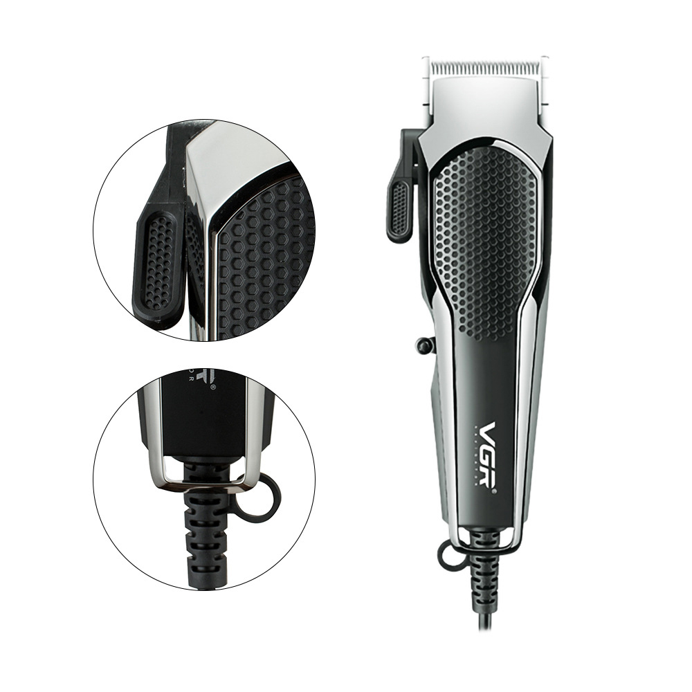 Oil Head Shears High-power Gradual Plug-in Hairdresser Suit V-130 — foto 5
