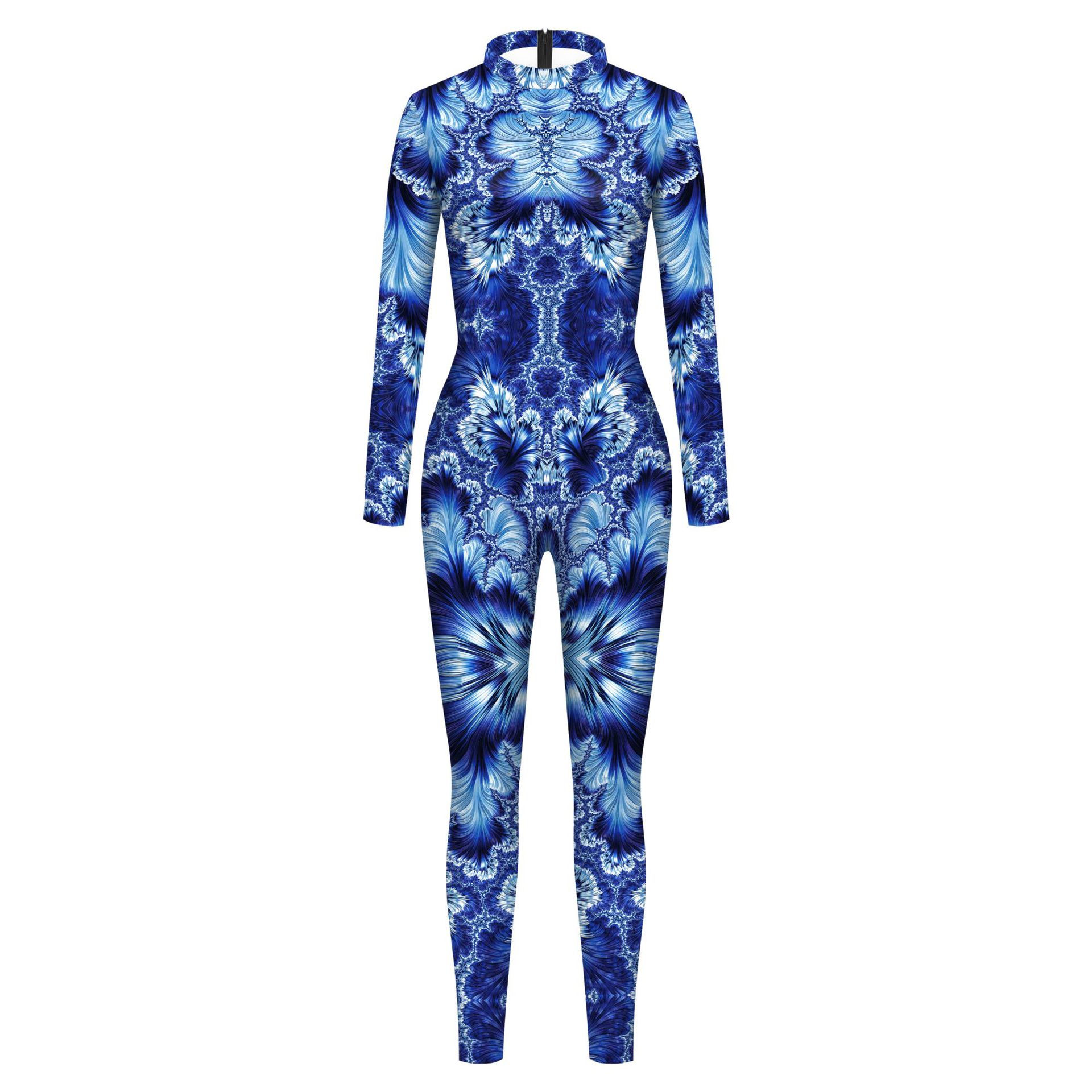 Women's Digital Printing One-piece Suit - Image 3