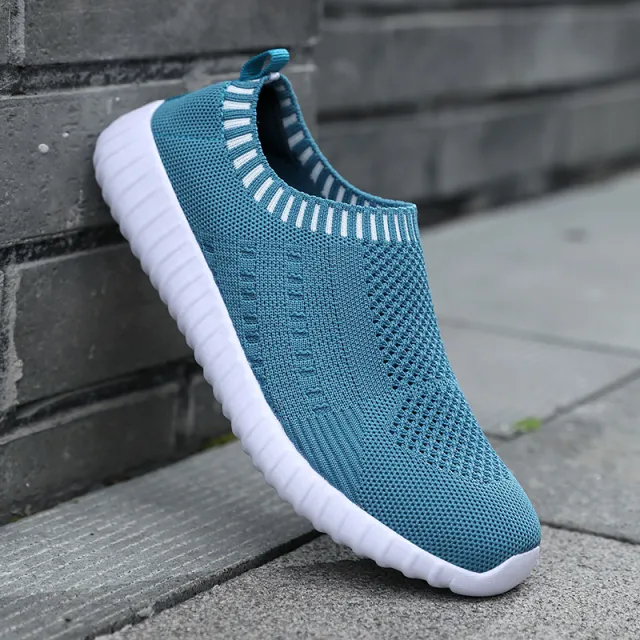 Fashion Slip On Female Walking Shoes Lightweight Flat Shoes Women Moonlight 39 - Shop at LoveMi