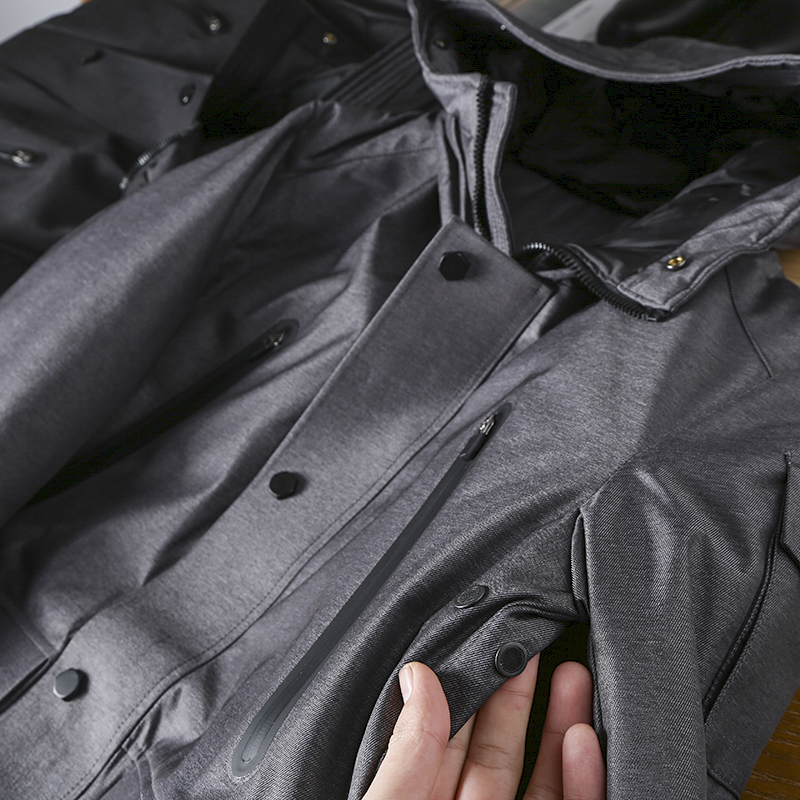 Winter Outdoor Function Mid Length Casual Down Jacket