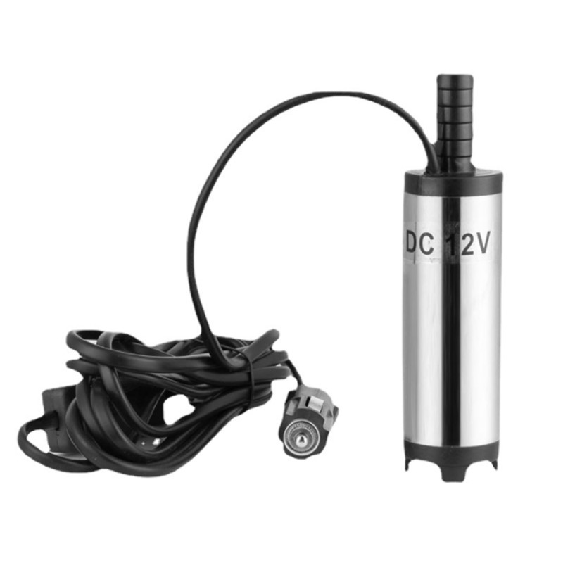38mm D Iesel Fuel Pump DC 12V Transfer Water Oil Fluid Refuelling Tool — image 6