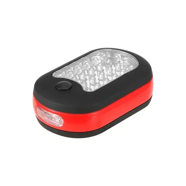 Compact Work Light 27LEDs Hang Lights Portable Magnetic Flashlight With Hook For Camping Hiking Emergency