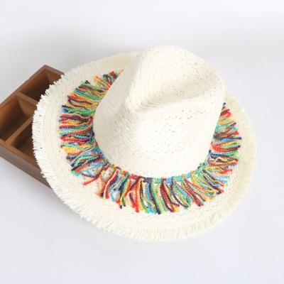 Title 6, Color fringed Surafi straw hat