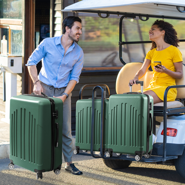 Vertical Stripe Four In One Suitcase — foto 6